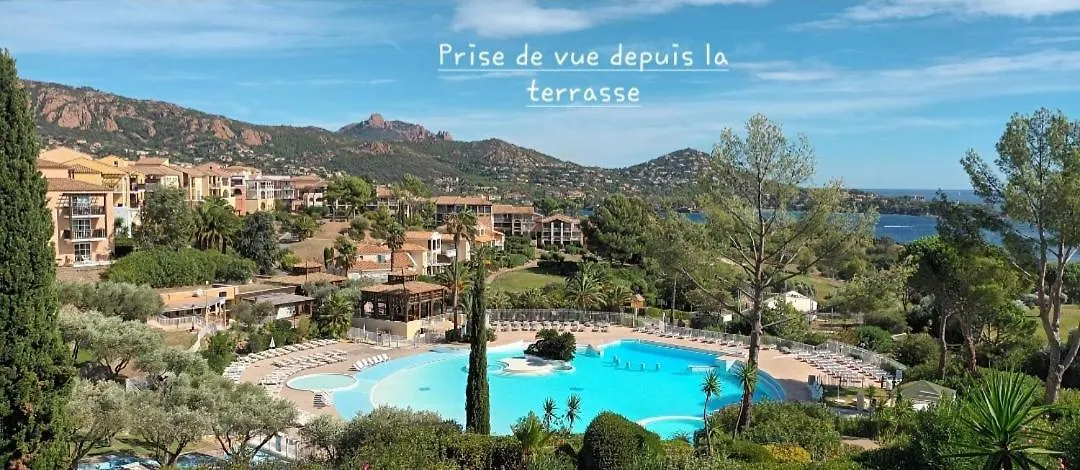 Appartement 4/5 Personnes Vue Mer Piscine Et Montagne Cap Esterel Pierre Et Vacance Nature Et Sport Saint-Raphaël